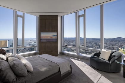 El Grande Penthouse es considerado la residencia privada más alta de la costa oeste de Estados Unidos