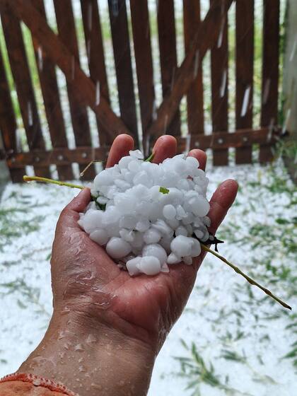 El granizo en Chivilcoy