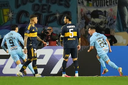 El grito de gol de Francisco González, que de volea marcó el 1-0 para O'Higgins