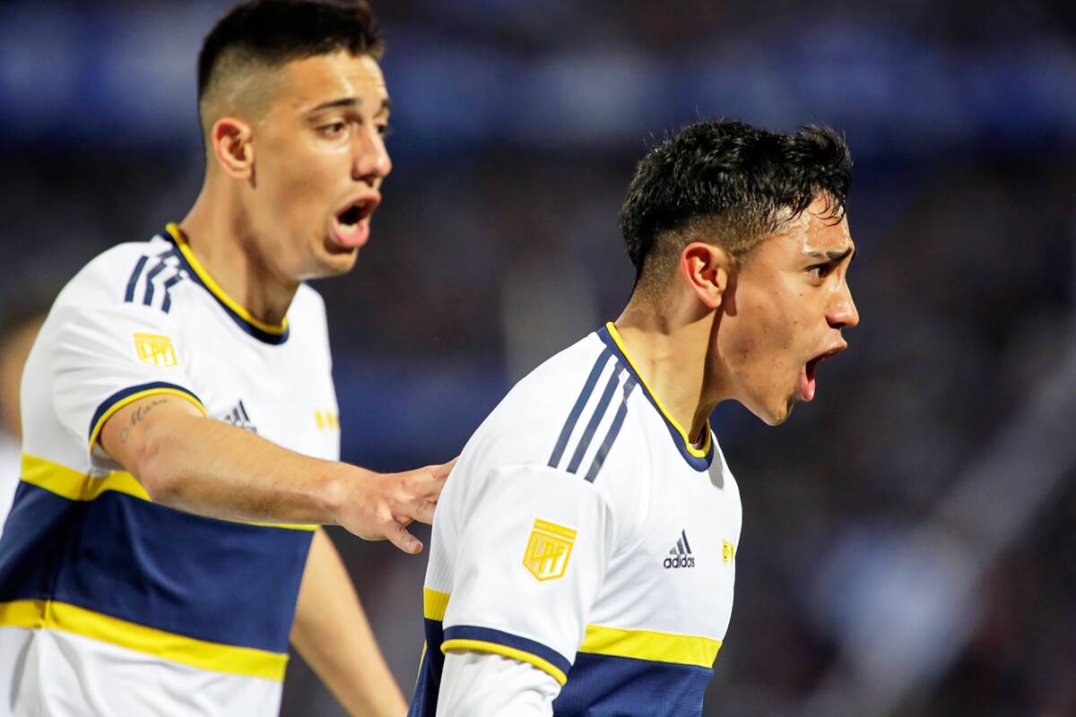 El grito de Luca Langoni, que le dio la victoria a Boca en Mendoza sobre Godoy Cruz