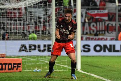 El grito del 8: Palavecino, bronca, descarga y éxtasis, luego de una muy buena tarea y dos goles