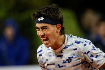 El grito festivo de Francisco Comesaña, que se recuperó cuando parecía que había dejado pasar la oportunidad frente a Juan Pablo Varillas y llegó a una semifinal del Challenger de Buenos Aires.