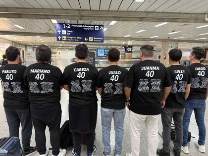 El grupo de amigos argentinos que viajó a Río a festejar el cambio de década