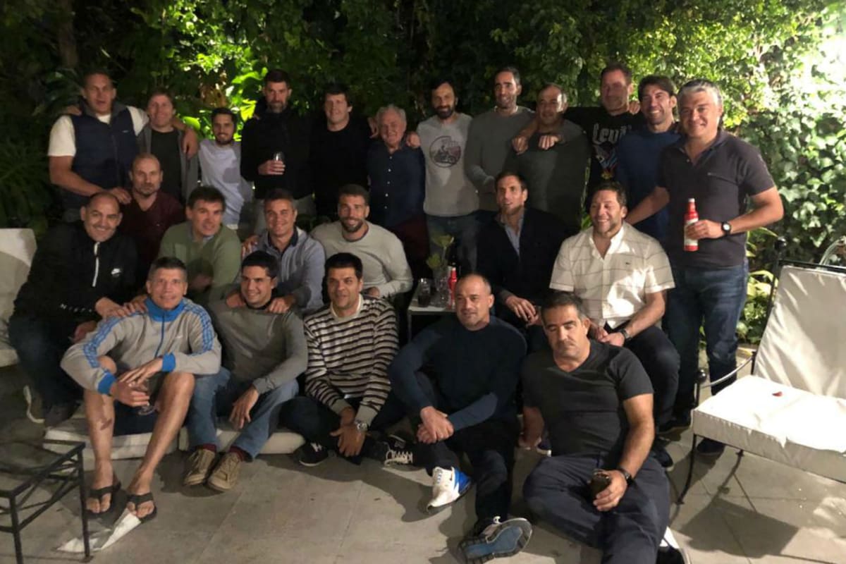 El grupo de los Pumas de 1999, en el reencuentro