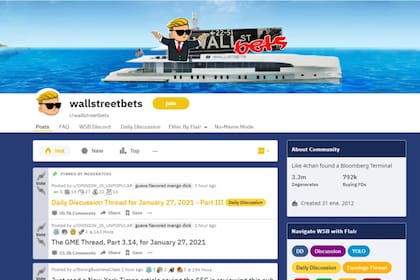 El grupo de Reddit en que surgió todo