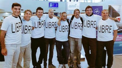El grupo de rosarinos, antes de viajar a Nueva York