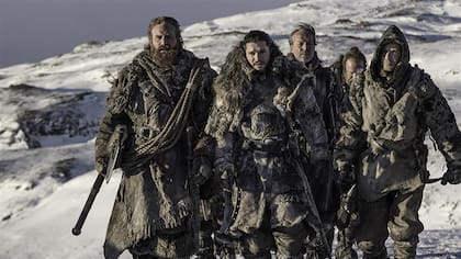 El grupo de valientes, en busca de Los caminantes blancos Gentileza HBO