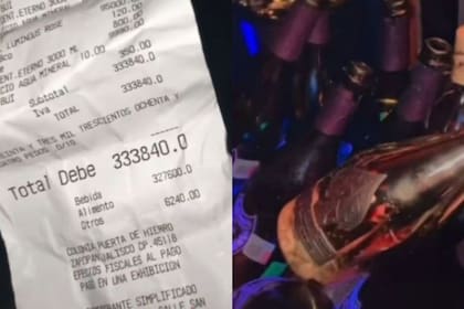 El grupo gastó más de la cuenta en un Bar de México y una mujer hizo eco de la situación a través de TikTok