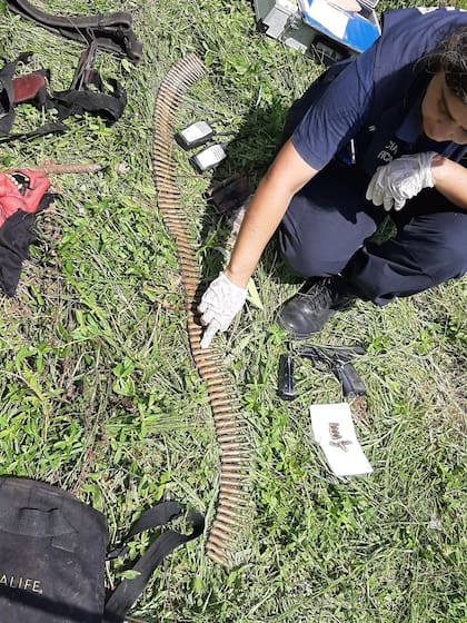 El grupo narco que atacó a policía tenía un importante poder de fuego