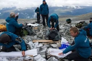 El calentamiento global reveló la existencia de momias congeladas y rutas vikingas en medio de Europa