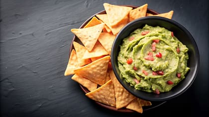 El guacamole es una comida rápida para salir del paso