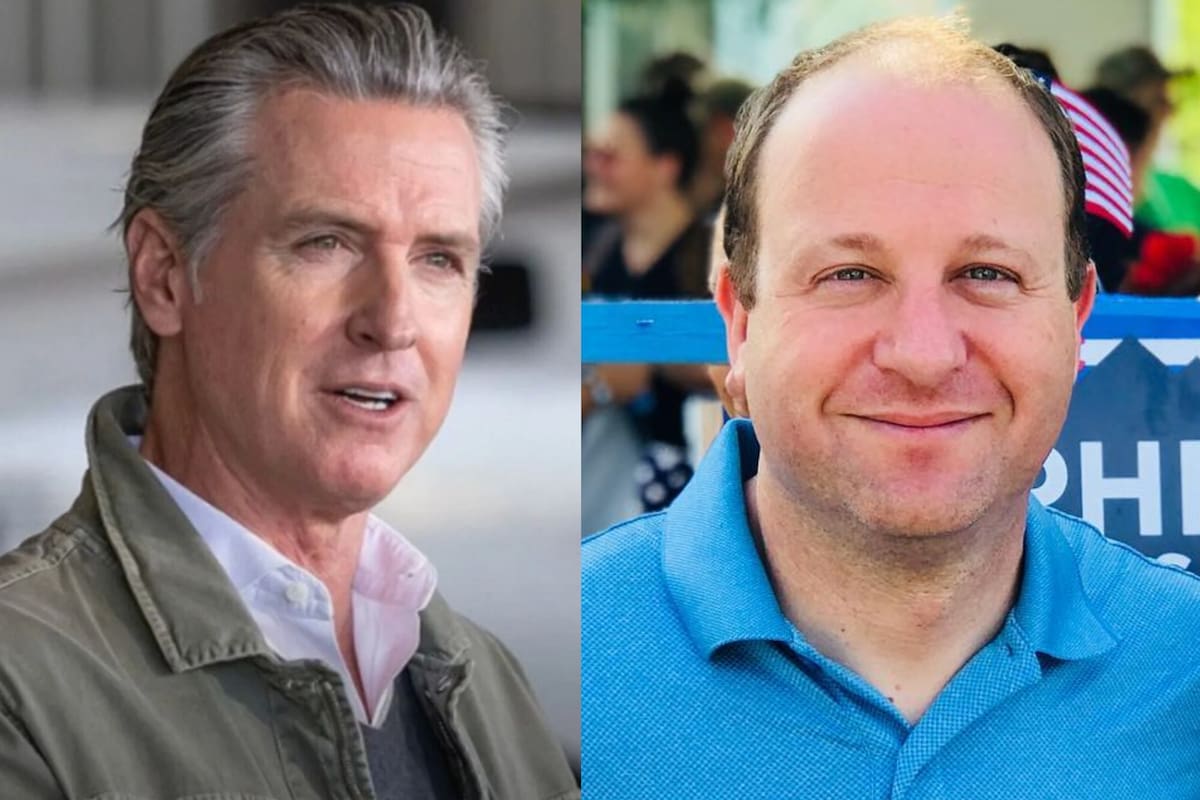 El guiño de Gavin Newsom para Jared Polis por los incendios en Colorado