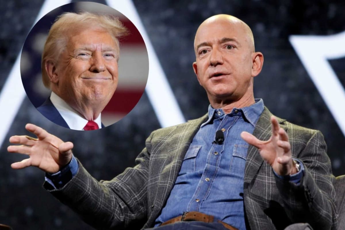 El guiño de Jeff Bezos a Donald Trump de cara a su segundo mandato como presidente de EE.UU.