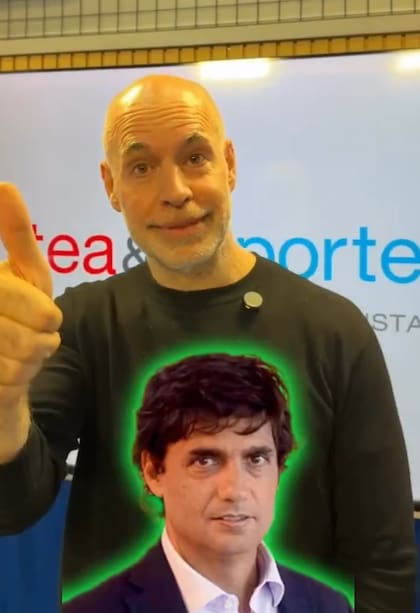 El guiño de Larreta a Lacunza