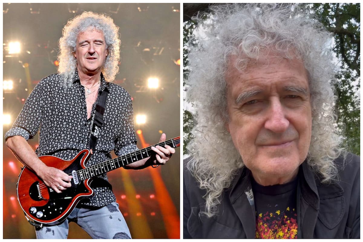 El guitarrista de Queen reveló que sufrió un derrame cerebral durante la semana pasada