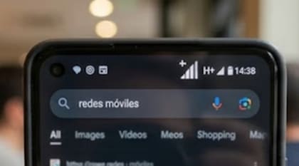 El H+ sirve para tener conexión en lugares con poca señal