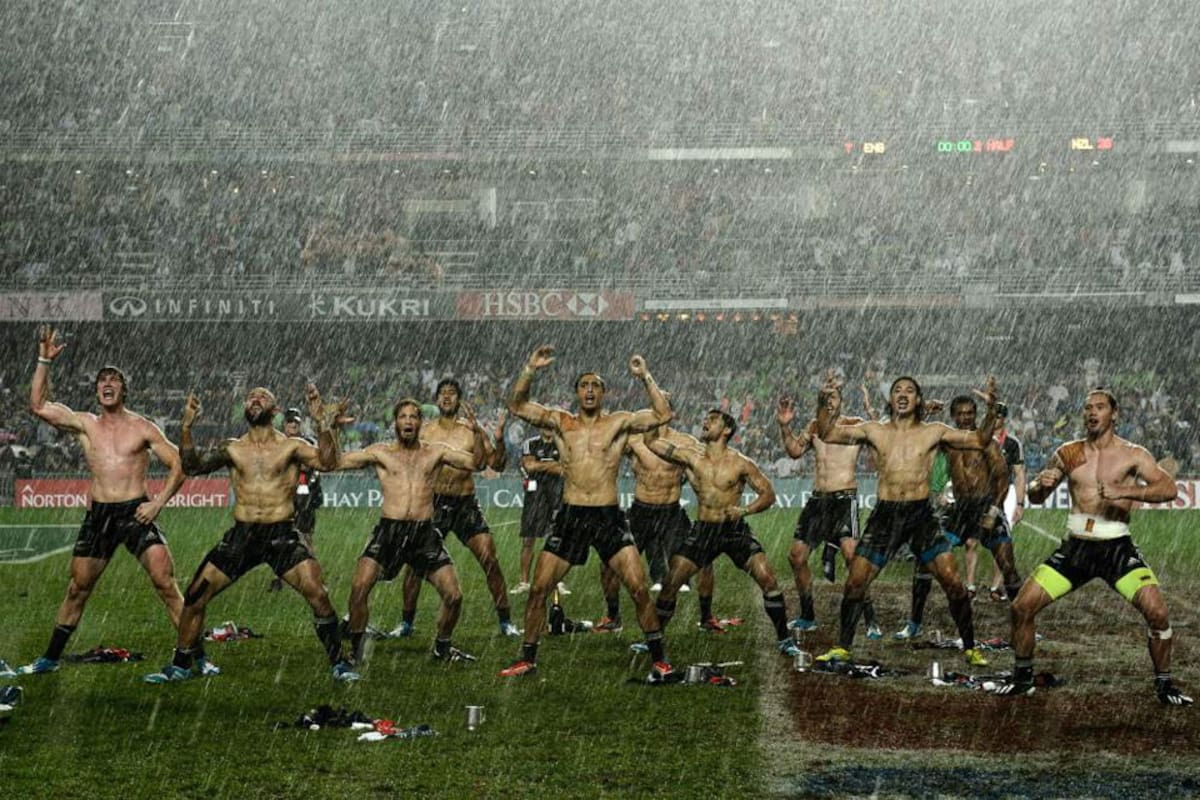 El haka bajo el agua