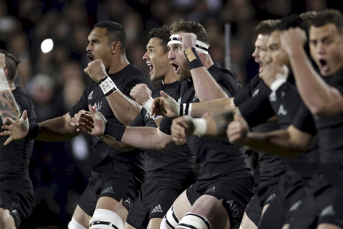 El haka de los All Blacks