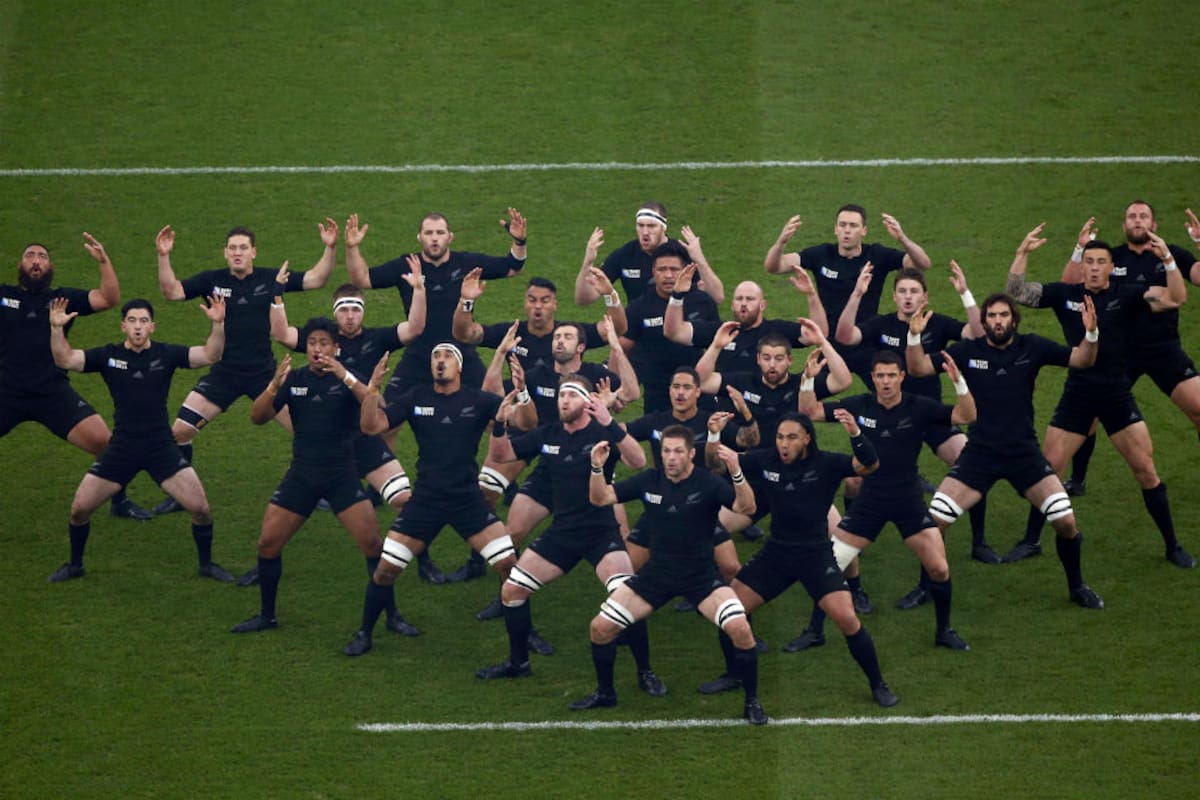 El haka de los All Blacks en Twickenham