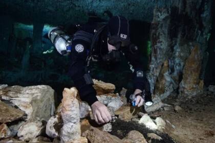 El hallazgo fue realizado en el estado mexicano de Quintana Roo y da cuenta de la actividad minera, particularmente la extracción de ocre, realizada por poblaciones prehistóricas americanas