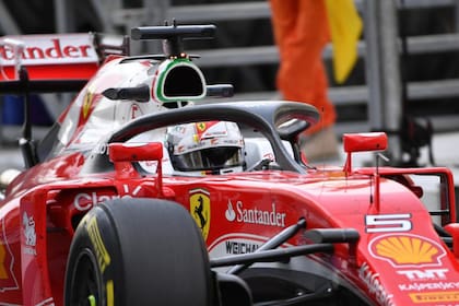 El halo en el eje de la escena de la nueva temporada de la F1