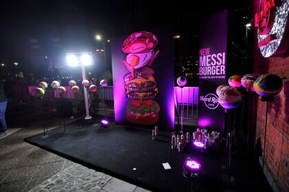 El Hard Rock Cafe, ambientado para la especial ocasión