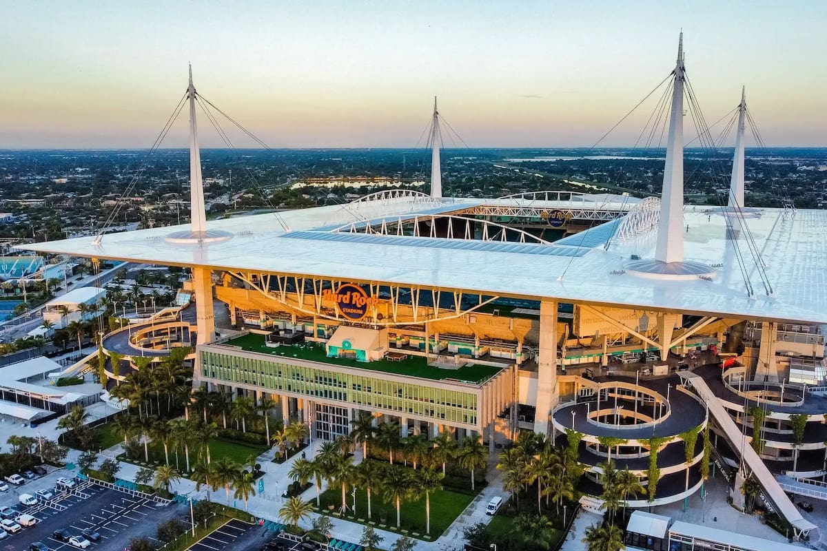 El HardRock Stadium de Miami, Florida, tiene capacidad de 65.000 espectadores (Conmebol)