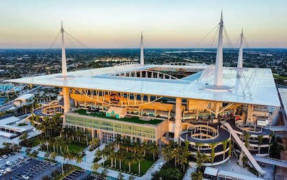El HardRock Stadium de Miami, Florida, tiene capacidad de 65.000 espectadores (Conmebol)