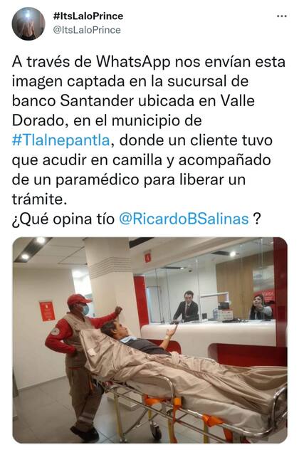 El hecho generó polémica en las redes sociales