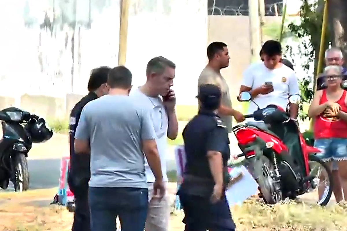 El hecho ocurrió en la esquina de la calle 162 y Zapiola, en Bernal, partido de Quilmes