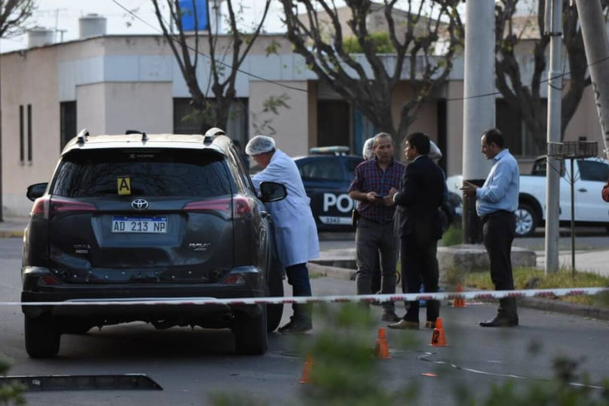 El hecho ocurrió en la esquina de Quintana y Jorge Newbery, en un barrio de la localidad de Villa Nueva, en el Gran Mendoza