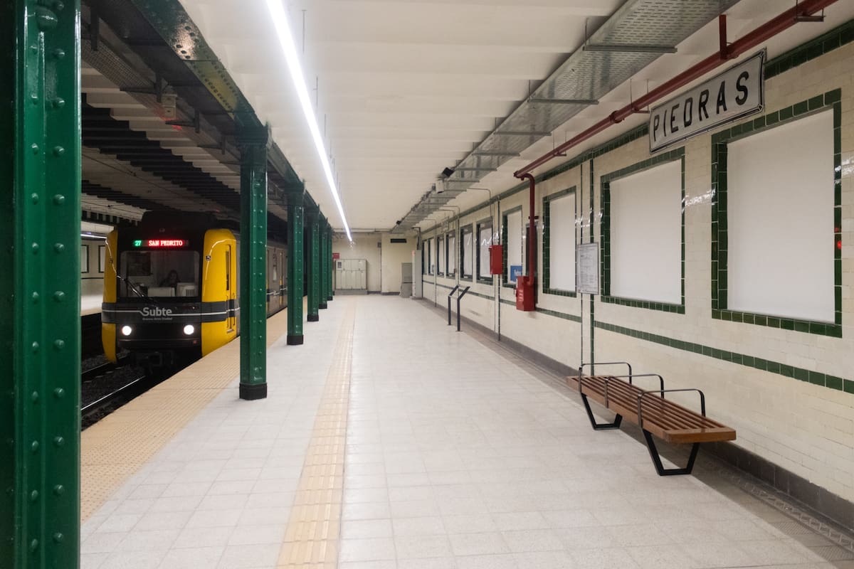 El hecho ocurrió en la línea A del subte - Imagen ilustrativa