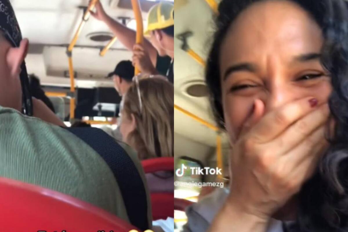 El hecho ocurrió en la ruta Villa Carolina, en Barranquilla (Foto: TikTok @angiegamezg)