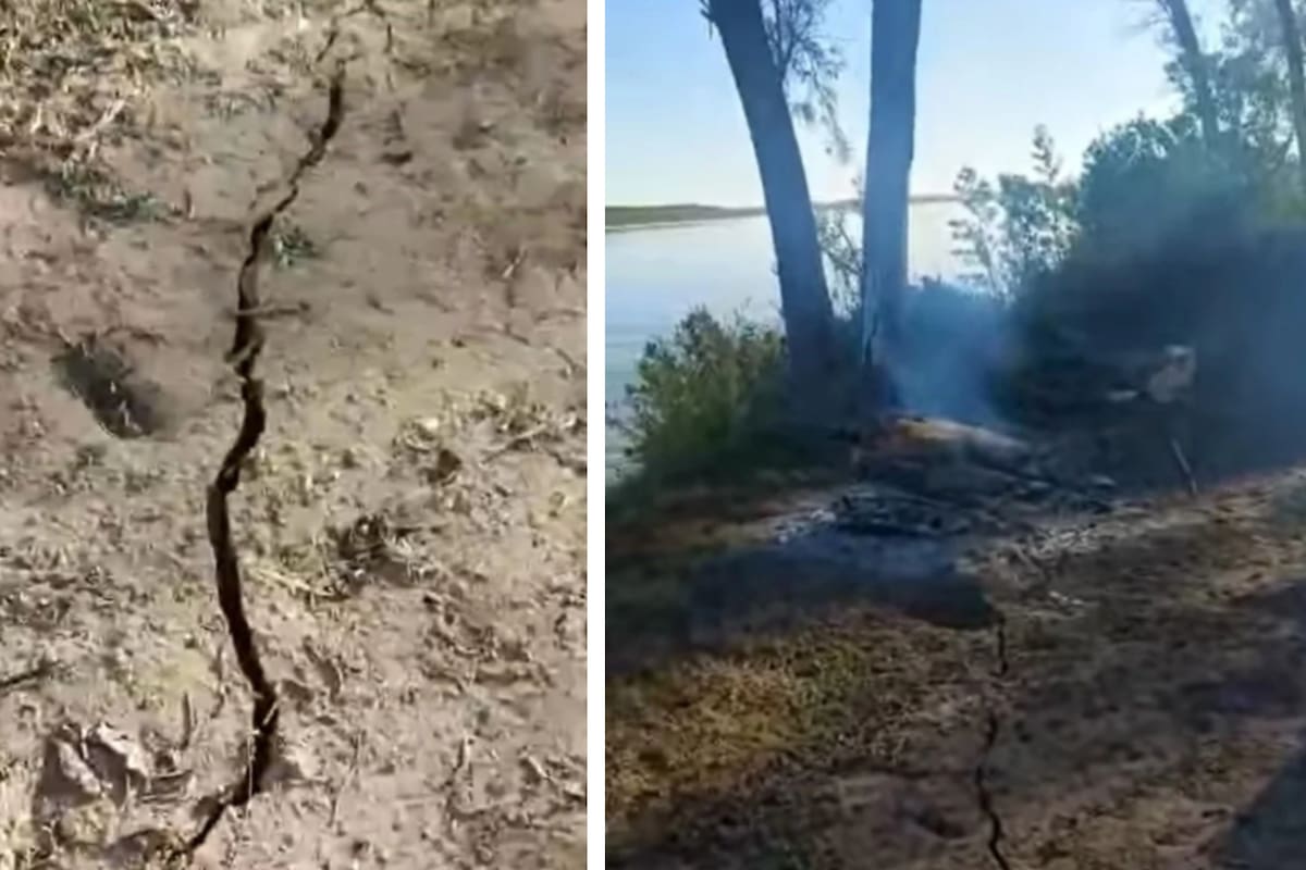 El hecho ocurrió en los últimos días en la provincia de Santa Fe y la grabación del momento se volvió viral
