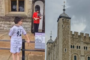 El hecho, que se volvió viral, ocurrió en la Torre de Londres