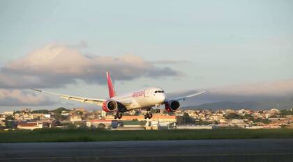 El hecho tuvo lugar en un avión de Avianca