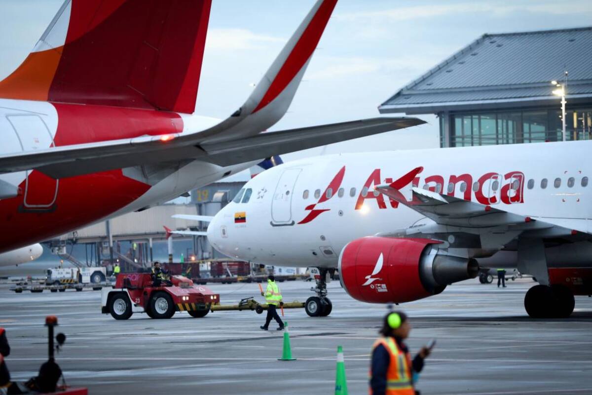El hecho tuvo lugar en uno de los aviones de Avianca