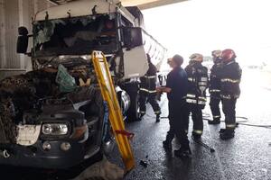 El hecho tuvo lugar sobre Eduardo Madero, entre avenida Córdoba y San Martín