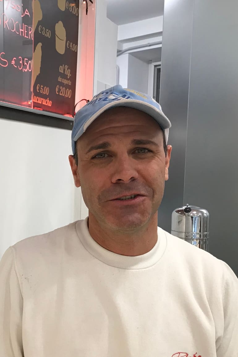 El heladero del Papa