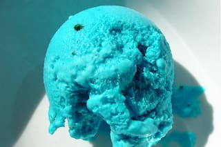 Helado de mar en el menú artístico del Malba