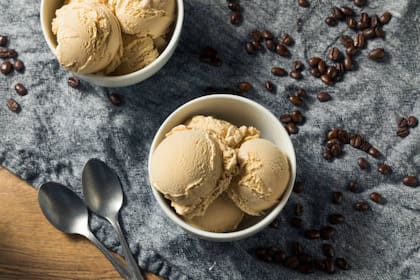 El helado de café está muy presente en la dieta de Carla Villa
