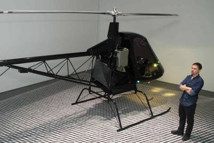 El helicóptero de Eduardo Basualdo, una referencia a la historia argentina reciente