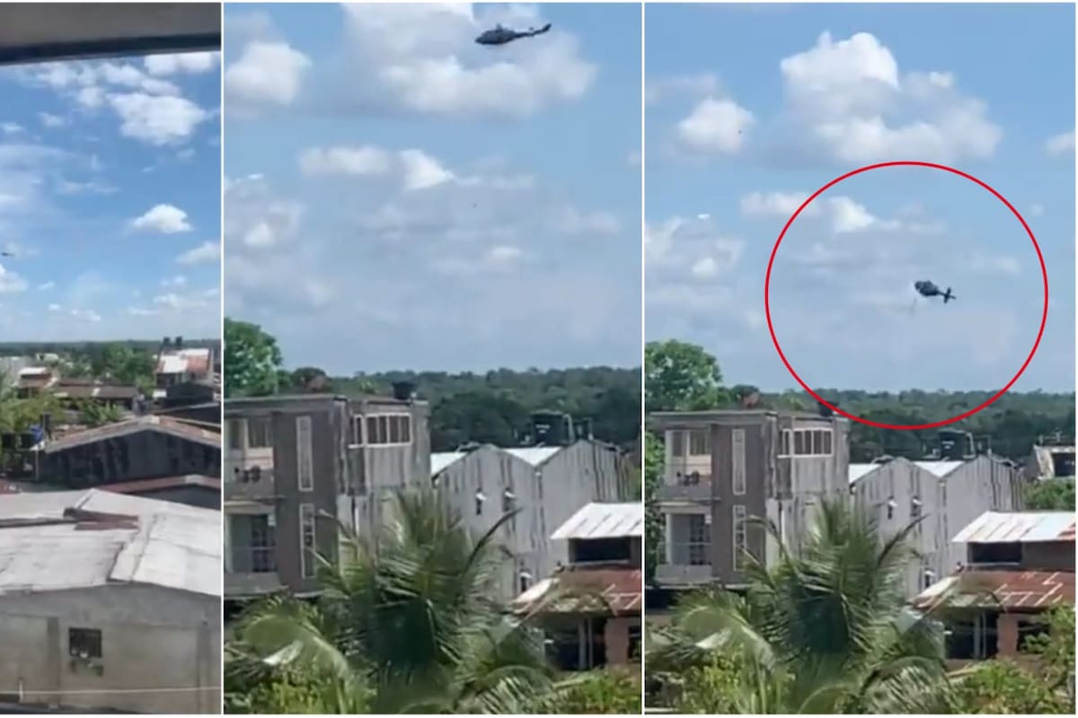 El helicóptero de las Fuerzas Armadas se desplomó y aun se investigan las causas