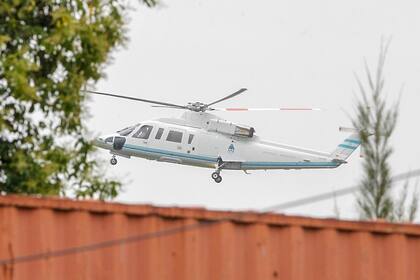 El helicóptero presidencial