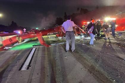 El helicóptero volvía de haber transportado a un paciente