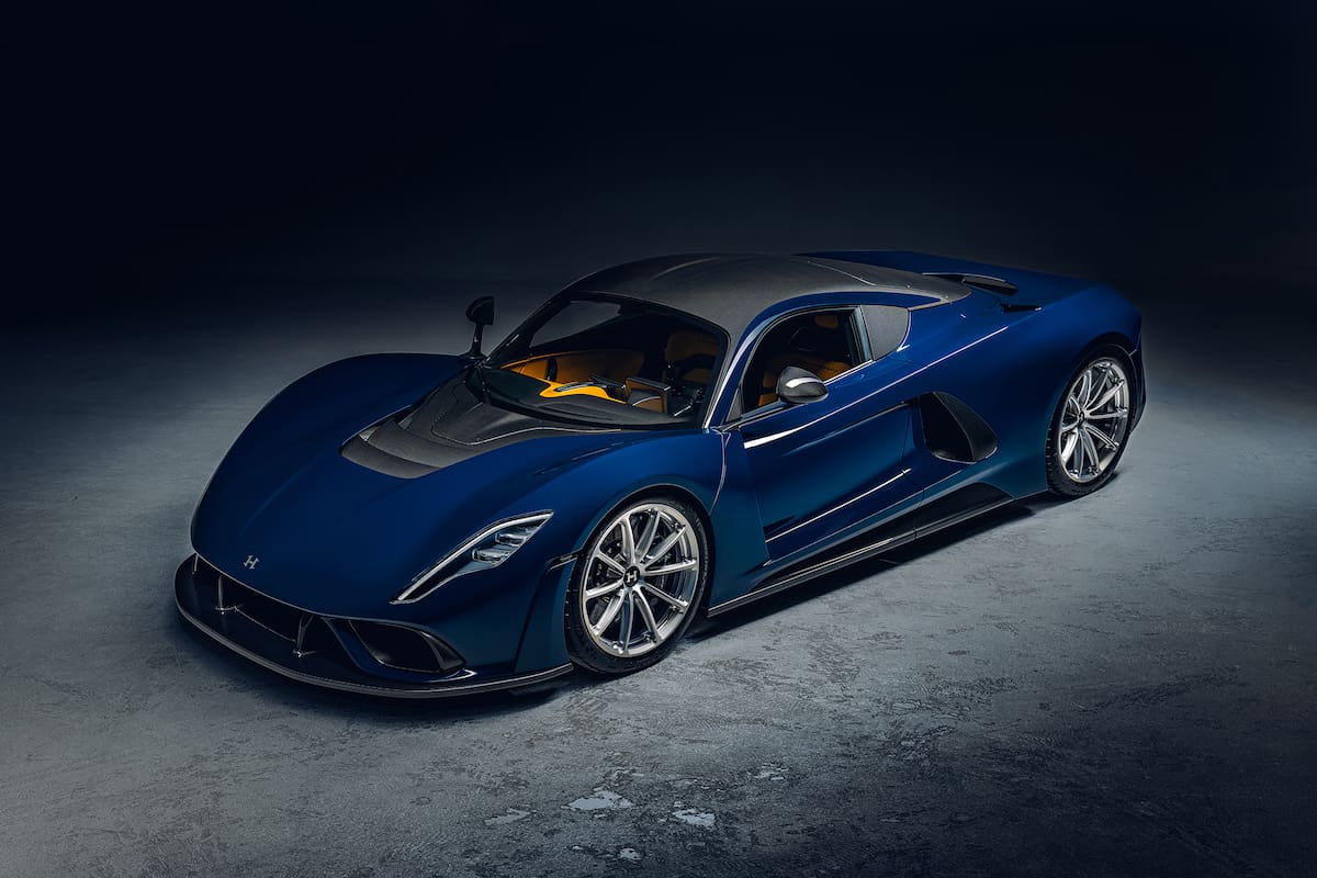 El Hennessey Venom F5 está construido en fibra de carbono y tiene una relación peso/potencia de 0,75 kg/HP