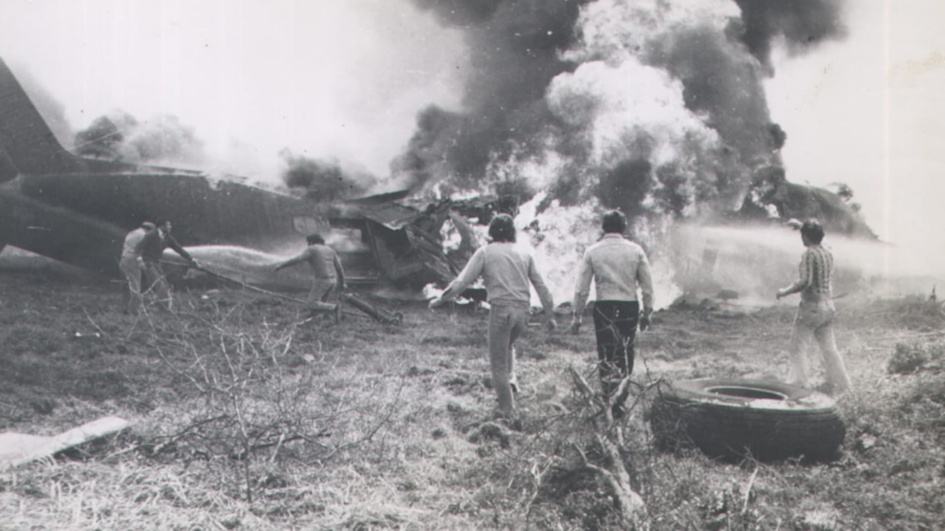 El Hércules C-130 TC-62 fue atacado por Montoneros durante el despegue en Tucumán, el 28 de agosto de 1975, en lo que el grupo guerrillero llamó "Operación Gardel"