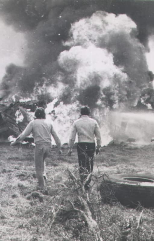 El Hércules C-130 TC-62 fue atacado por Montoneros durante el despegue en Tucumán, el 28 de agosto de 1975, en lo que el grupo guerrillero llamó "Operación Gardel"