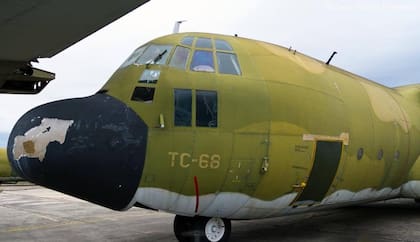 El Hércules TC-68 en el 2017 cuando estaba cerca del desguace
