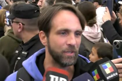 El hermano de Nicolás Tagliafico en Ezeiza